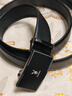 花花公子（PLAYBOY）男士皮帶真牛皮中青年腰帶自動(dòng)扣休閑褲帶商務(wù)百搭送男友老公禮物 曬單實(shí)拍圖
