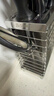 四季沐歌廚房置物架304不銹鋼刀架菜刀收納架刀具置物架臺面筷子籠瀝水架 曬單實(shí)拍圖
