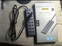 品勝USB/Type-C分線(xiàn)器7口高速擴展塢HUB集線(xiàn)器延長(cháng)線(xiàn) 一拖七拓展適用臺式電腦鍵鼠接硬盤(pán)帶獨立控制 1m 曬單實(shí)拍圖