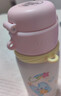 得力（deli）京東限定兒童智能指紋保溫杯一蓋雙杯316不銹鋼男女580ml水杯子 曬單實(shí)拍圖