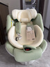 Prigel舒安pro新生嬰幼兒寶寶兒童安全座椅可坐可躺車(chē)載汽車(chē)用0-6-12歲 舒安pro 奶油青提(不窩脖設計+單手旋轉+175°大躺角) 曬單實(shí)拍圖