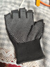 【已售10萬(wàn) 】手套騎行騎自行車(chē)半指防滑快遞外賣(mài)釣魚(yú)男女可觸屏 漏五指手套1雙【黑色】 均碼 曬單實(shí)拍圖