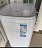 海爾（Haier）迷你波輪全自動(dòng)洗衣機 3KG小型嬰兒內衣洗 高溫除菌 租房一人 家用家電補貼XQBM30-R368 曬單實(shí)拍圖