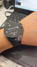 華為 【送禮送健康】HUAWEI WATCH 5 46mm基礎款深錆色不銹鋼表殼蒼穹黑首創(chuàng  )X-TAP智感窗eSIM通信手表 曬單實(shí)拍圖