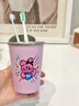 范爺家卡通不銹鋼漱口杯2個(gè)裝家用洗漱杯學(xué)生可愛(ài)洗漱套裝刷牙杯子 曬單實(shí)拍圖