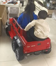 福兒寶（FUERBAO）奔馳授權兒童電動(dòng)車(chē)六驅可坐大人遙控玩具車(chē)小孩寶寶雙人越野送禮 六驅紅+雙油門(mén)+雙皮座+后備箱+可坐大人+耐磨輪 曬單實(shí)拍圖
