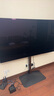 Brateck北弧(32-85英寸)電視支架  65移動(dòng)支架 43電視掛架 落地支架75藝術(shù)支架電視機小米 FS700黑胡桃木 曬單實(shí)拍圖
