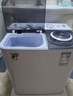 小鴨【官方店】半自動(dòng)洗衣機迷你小型波輪大容量租房宿舍家用雙桶雙缸分區脫水甩干老式強力去污 13.5KG  洗8.5+脫5+強勁電機終生聯(lián)保 雙缸 曬單實(shí)拍圖