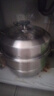 京東京造 蒸鍋 大容量304不銹鋼湯鍋加厚燉蒸煮燃氣灶家用 雙層28cm 曬單實(shí)拍圖
