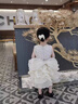 G.duck小黃鴨童裝公主裙女童連衣裙夏季兒童生日禮服女寶寶蓬蓬裙演出服 圖片色 90 尺碼1~2歲【 80-90cm】cm 曬單實(shí)拍圖