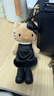 三麗鷗（SANRIO）NIC長(cháng)腿黑皮珍珠HelloKitty愛(ài)心扣 趙露思同款 毛絨玩具禮物 曬單實(shí)拍圖