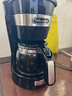 德龍（Delonghi）咖啡機 美式滴漏咖啡壺 小型家用650ml大容量保溫壺防滴漏可調濃度 美式滴濾ICM14011.BK 黑色禮物 曬單實(shí)拍圖