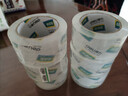 得力（deli）高品質(zhì)高透明封箱膠帶倉庫打包膠帶 60mm*100y*50um(91.4m/卷) 6卷/筒 辦公用品防風(fēng)膠帶 30325 曬單實(shí)拍圖