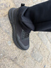 百麗厚底輕便健步鞋男春夏戶(hù)外增高休閑運動(dòng)鞋A1980 煙墨黑 40 曬單實(shí)拍圖