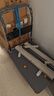 好嘉居 折疊平板手拉車(chē) 90*60cm1000斤承重 四角防撞 5寸輕音輪商務(wù)灰 京倉閃送京東開(kāi)票 工廠(chǎng)倉庫拉貨搬運手推車(chē) 曬單實(shí)拍圖