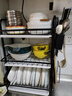 美廚物語(yǔ)廚房置物架碗碟置物架碗架碗筷瀝水架臺面收納架用具置物架大全 曬單實(shí)拍圖