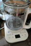 美的（Midea）養生壺大容量煮茶壺燉煮壺電熱燒水壺恒溫保溫自動(dòng)家用辦公室花茶壺玻璃煮茶器煮小米 【超級新品】-全網(wǎng)爆款 1.8L 曬單實(shí)拍圖