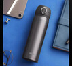 膳魔師（THERMOS）保溫杯500ml男女士?jì)和影槭侄Y生日禮物JNL-502黑色 曬單實(shí)拍圖