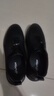 哈森（Harson）男鞋休閑皮鞋春夏透氣通勤厚底高端商務(wù)休閑鞋 黑色 單里 41 曬單實(shí)拍圖