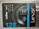 雷克沙（Lexar）128GB TF（MicroSD）存儲卡 V30 A2 讀160MB/s 游戲機平板行車(chē)監控錄像內存卡 4K超清拍攝（BLUE） 曬單實(shí)拍圖