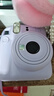 富士（FUJIFILM）立拍立得mini12相機mini11 相紙一次成像拍照生日送禮物 Mini12 鳶尾紫 國際版 曬單實(shí)拍圖