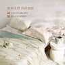 羅萊家紡可機洗100%蠶絲被子 全棉A類(lèi)抗菌四季春秋被芯約4.6斤200*230 曬單實(shí)拍圖