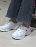 斯凱奇小白熊|女鞋春季透氣小白鞋增高復古老爹鞋運動(dòng)鞋11931 曬單實(shí)拍圖