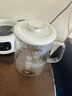 摩飛電器（Morphyrichards）全玻璃養生壺1.5升恒溫壺燒水壺熱水壺家用多功能煮茶壺0膠水0拼接風(fēng)冷降溫甜品燕窩MR5606 曬單實(shí)拍圖