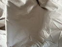 京東京造100支長(cháng)絨棉床上四件套 植素超柔貢緞輕奢床單被套床品套件抗菌 1.8米床銀灰香檳 曬單實(shí)拍圖