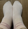 恒源祥【春季新款7A抑菌】女士襪子女純棉透氣青春混色四季中筒襪 曬單實(shí)拍圖