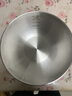 304不銹鋼沙拉碗料理盆特厚日式?jīng)霭璐箫埻胩鹌泛兔媾韬姹号枞嗝?32cm多用碗 4000ml 曬單實(shí)拍圖