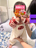 優(yōu)奇嬰兒衣服春秋寶寶可愛(ài)超萌連體衣假兩件哈衣初秋打底內搭爬服 曬單實(shí)拍圖