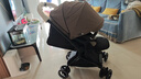 愛(ài)貝麗嬰兒推車(chē)輕便雙向可坐可躺高景觀(guān)四輪萬(wàn)向新生兒童車(chē)MAX可可綠 曬單實(shí)拍圖