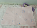 柯斯德尼（kidsneed）姨媽墊隔尿墊月經(jīng)墊床上純棉防水防漏可洗生理期經(jīng)期墊60X80cm 曬單實(shí)拍圖