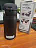 膳魔師（THERMOS）保冷保溫杯不銹鋼磨砂黑350ml男女士便攜JNL-352送禮女神節禮物 曬單實(shí)拍圖