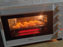 美的（Midea）家用多功能烘焙專(zhuān)用電烤箱32L 3D熱風(fēng)循環(huán) 搪瓷內膽 雙層門(mén)保護電烤箱T3-L324D三代 曬單實(shí)拍圖