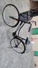 城市通勤自行車(chē)鋁合金成人輕便男女士老人帶小孩代步單車(chē)仿捷 高配版-黑色 26寸（適合155-185CM） 曬單實(shí)拍圖