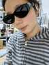 MOLSION陌森太陽(yáng)鏡【糖果鏡】肖戰同款貓眼墨鏡防曬百搭MS3123 C10 可可糖 高清偏光 不配度數 曬單實(shí)拍圖
