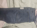 JEEP吉普牛仔褲男春秋季直筒寬松商務(wù)休閑褲子男士彈力男褲 藍色 34 曬單實(shí)拍圖