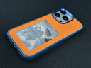 MINIPHANT超輕超薄多色彩墨水屏手機殼 NFC 投屏(圖案、文字、AI生圖) 適用于蘋(píng)果16Promax系列 活力橙 曬單實(shí)拍圖