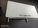 全品屋升降電腦桌升降工作臺電腦升降支架臺站立式升降辦公書(shū)桌 氣動(dòng)無(wú)級升降-白桌雙層80x40cm 【寬敞品質(zhì)桌面】 曬單實(shí)拍圖