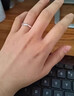 BJYLS999足銀戒指女男素圈食指環(huán)小眾開(kāi)口純銀尾戒飾品生日禮物送女友 【999足銀】極簡(jiǎn)素圈戒指-女款 曬單實(shí)拍圖
