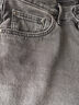 優(yōu)衣庫男裝寬松廓形牛仔褲/水洗產(chǎn)品丹寧牛仔彎刀鐮刀褲482868 08 深灰色 33 /175/84A 曬單實(shí)拍圖