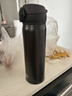 膳魔師（THERMOS）保溫杯500ml男女士?jì)和影槭侄Y生日禮物JNL-502黑色 曬單實(shí)拍圖