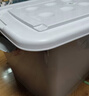 佳幫手收納箱衣服整理箱儲物箱玩具衣物收納盒塑料箱搬家箱子帶輪80L 曬單實(shí)拍圖