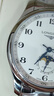 浪琴（LONGINES）男手表 名匠系列經(jīng)典月相自動(dòng)機械大表盤(pán)男士時(shí)尚鋼皮帶腕表 L2.919.4.78.3機械皮帶42mm. 曬單實(shí)拍圖
