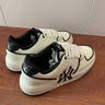 鞋子男款洋基隊男鞋莆田新款板鞋男百搭休閑運動(dòng)厚底情侶韓版鞋女 白黑低幫（經(jīng)典正確版本） 42 曬單實(shí)拍圖