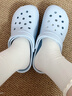 潔麗雅護士洞洞鞋女夏季2026新款涼鞋外穿防滑手術(shù)室醫護包頭涼拖鞋男夏 天空藍 38-39 【標準碼】 曬單實(shí)拍圖