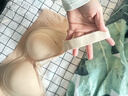 都市麗人【10A抑菌】?jì)纫屡烤蹟n防下垂收副乳上托冰絲薄款無(wú)痕文胸罩 曬單實(shí)拍圖