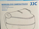 JJC 相機內膽包 收納保護套 適用于索尼A6600 A6100 A6000 A5100 A6300 A6400 ZV-E10 RX1RII微單配件 OC-S1BK小號 黑色 曬單實(shí)拍圖
